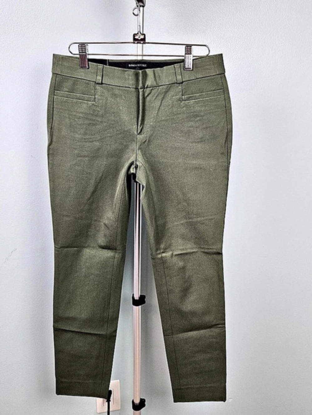 NWT Banana Republic Sloan Slim Ankle Pant Slim Ankle Pants Olive Green Size 2